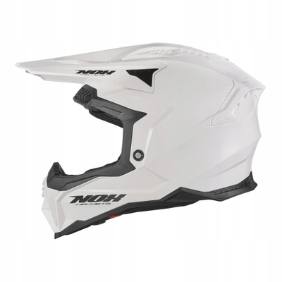 Helmetë motoçiklete Nox N634 Off Road Cross, madhësia XL, e bardhë