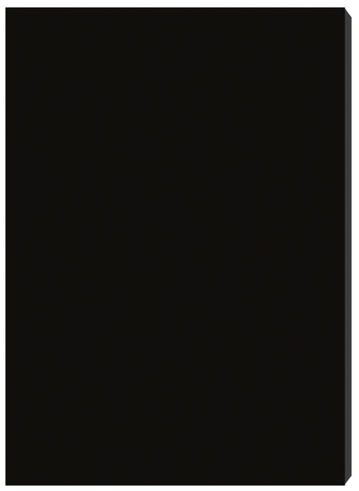Sipërfaqe e ngurtë Kraftwerk Onyx 103.011.680, 680 mm, e zezë