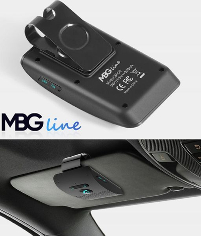 Handsfree për veturë Luxury Line SP09, Bluetooth 5.0, i zi