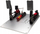 Set pedalesh Simagic P2000, 2 pedale, load cell 200 kg, gri metalike