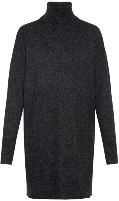 Фустан Vero Moda VMBRILLIANT 10199744 Црн МЕЛАНЖ