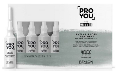 Revlon Pro You The Winner Третман против опаѓање на коса, 12 x 6 ml