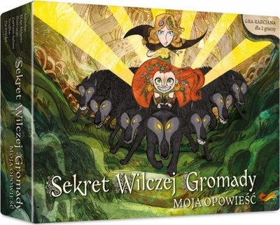 Lojë tavoline me letra FoxGames The Secret of the Wolf Pack My Story, për 2 lojtarë, nga mosha 6 vjeç
