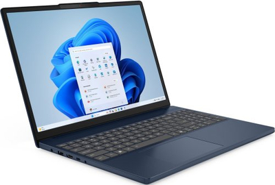 Laptop Lenovo IdeaPad Slim 3 15ARP10, 15.3\", AMD Ryzen 5 7535HS, 16GB RAM, 512GB SSD, AMD Radeon 660M, сина боја