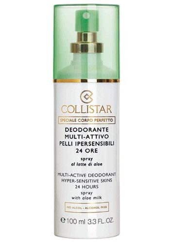 Sprej deodoranti 24-orësh për një lëkurë të ndjeshëm Collistar 100 ml