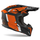 Kaskë motocross Airoh Aviator 3 Glory, profesionale, madhësia XL, mat e zezë portokalli gri