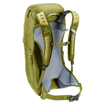 Çantë shpine hiking Deuter AC Lite 16, 16L, me sistem ajrimi, jeshile linden cactus