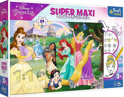 Puzzle XXL Trefl Disney Princess, 24 copë, shumëngjyrësh