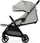 Karrocë e lehtë Kinderkraft APINO, deri 22kg, palosje automatike, gri taupe
