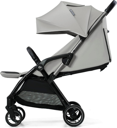 Karrocë e lehtë Kinderkraft APINO, deri 22kg, palosje automatike, gri taupe