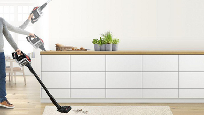 Fshesë me korrent Bosch Unlimited ProPower BSS81POW, i zi