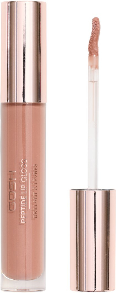 Lip gloss GOSH Peptide 007 Chocolate Mousse, 7ml, ngjyrë çokollate