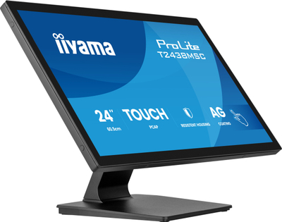 Monitor touchscreen Iiyama ProLite T2438MSC-B2, 23.8", Full HD, i zi