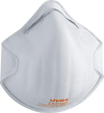 Maskë mbrojtëse Uvex Silv-Air Class 2210, FFP2, me valvul, set me 3 copë