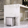 Kosh plehrash me pedale EKO EcoCasa Step Bin, 2 x 15L, inoks, ngjyrë argjendi