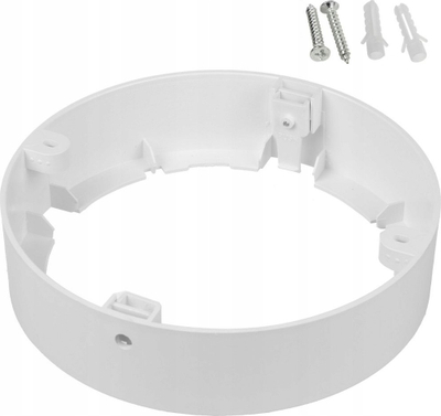 Adapter sipërfaqësor për panel LED Maclean MCE377 R, 18W, 170mm, i bardhë