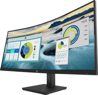 HP P34hc G4 Монитор, 34  , WQHD, 3440x1440, 100 Hz, Црн