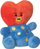 Lodër pelushi BT21 TATA Palm Pal, 5", e kuqe