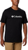 Bluzë Columbia CSC Basic Logo SS Tee M, pambuk-poliester, me mëngë të shkurtra, e zezë