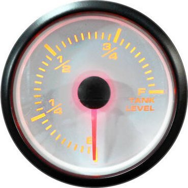 Matës karburanti Auto Gauge STP2W, 52mm, 10–180 ohm, inox