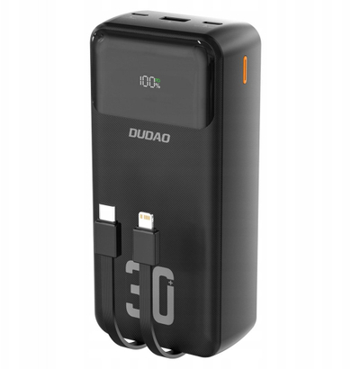 Powerbank Dudao K15Max, 30000mAh, PD 22.5W, i zi