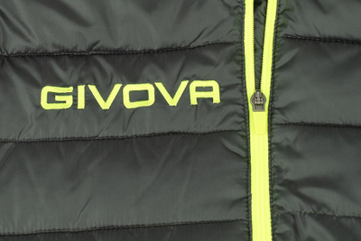 Xhaketë Givova Olanda W G013 2319 me kapuç, gri me lime fluo