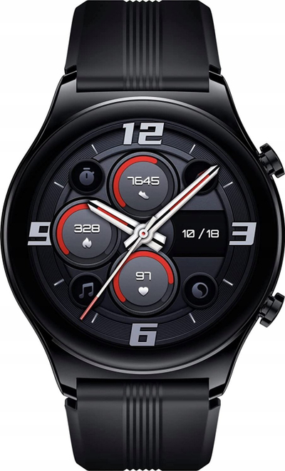 Ora inteligjente Honor Watch GS 3, 1.43" AMOLED, GPS, e zezë