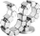 Organizues kabllosh InLine Flexible, për tavolina me lartësi që rregullohen, me 4 ndarje, 1.28 m, gri