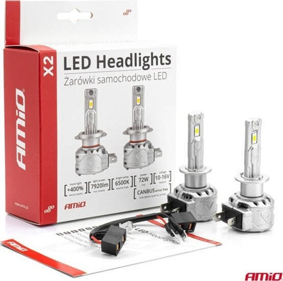 Llambë LED veture AMiO X2 Series H1, Canbus, dritë e bardhë