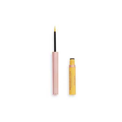 Penel për sy Revolution Eyeliner Neon Heat Colored Liquid Lemon Yellow, 2.4 ml