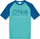 Bluzë rashguard për kalamajt O'Neill UV Essentials Cali, UPF 50+, me mëngë të shkurtra, blu