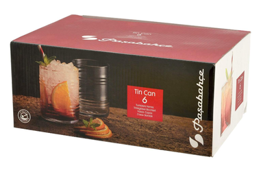 Gotë për lëngje Tin Can (6 copë)