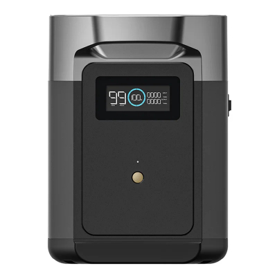 Bateri shtesë EcoFlow DELTA 2, 2048Wh, inteligjente, e zezë