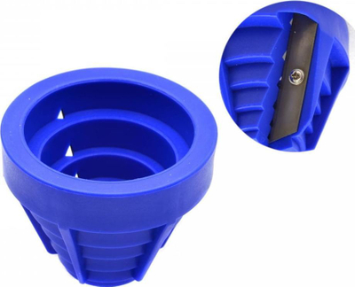 Prerëse fazetimi GEKO G01391, për tuba PE 20-63mm, e kaltër