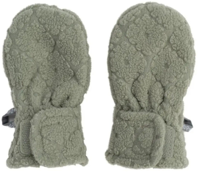 Doreza për bebe Lodger Fleece Baby Mittens, 0-12 muaj, fleece, jeshile Sage Elm