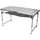 Set kampingu Energy Camp, tavolinë palos që bohet valixhe 120x60x70cm, 4 karrige, e bardhë