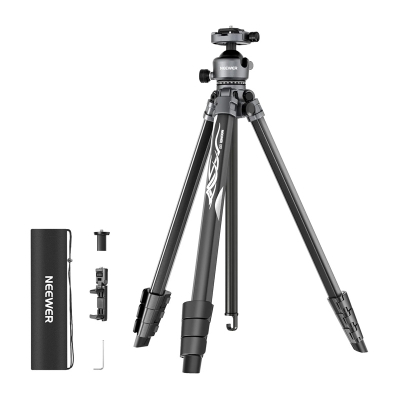 Tripod fotografie Neewer LITETRIP LT07, alumin, udhëtimi, i zi