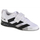 Këpucë weightlifting Adidas Adipower 3, thembër e ngritur, rrip rregullues, të bardha
