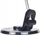 Llambë tavoline Beliani 380753, LED, port USB, argjendi
