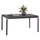 Tavolinë oborri RACHEL HM6339.01, alumini, 150x80x75 cm, gri