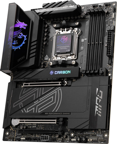 Матична плоча MSI MPG X870E CARBON WIFI, DDR5, ATX, црна
