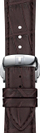 Orë për meshkuj Tissot Gentleman Quartz T127.410.16.051.01, kafe/argjendtë