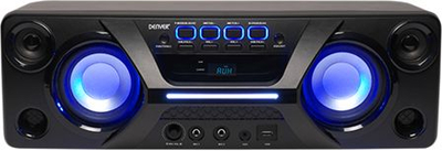 Altoparlant Bluetooth Denver BTB-410, 40W, USB Aux, i zi