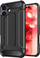 Këllëf Hybrid Armor për iPhone 16 Plus, kundra goditjeve, i zi