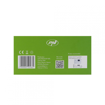 Kamerë sigurie PNI SafeHome PT950LR, 1080P 2MP, panel diellor 6W, WiFi, e bardhë