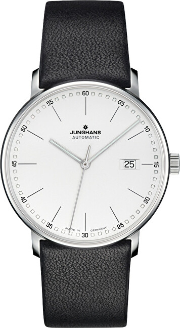 Orë dore për meshkuj Junghans For A Automatic, e zezë