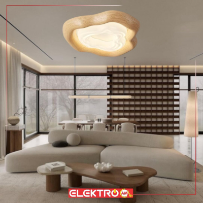 Abazhur LED tavanor 2262/b WOOD