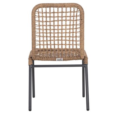 Karrige Spano prej alumini 46x59x80Hcm (HM6047), bezhë