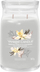 Qiri Debenhams Signature Large Jar Silver Smoked Vanilla and Cashmere, kavanoz i madh, dy fitila, gri