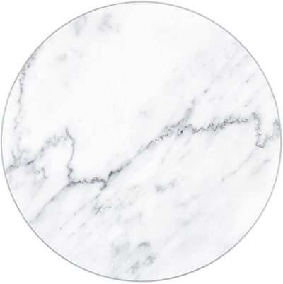 Nën tenxhere Pot Trivet Marble Glass, 20 cm, xham i temperum, mermer